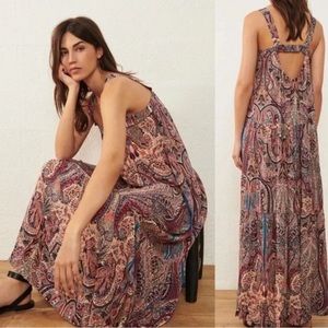ba&sh | Baraka printed maxi dress | size 1 NWT